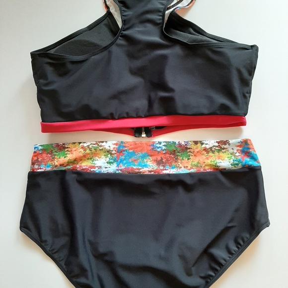 Best Tankini Swimsuits with Boy Shorts Plus Size Bathing Suits, Sz 12-16 - Picture 5 of 5